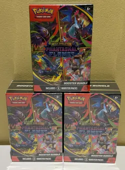 Pokemon TCG Phantasmal Flames Booster Bundle Box - Lot Of 3 Factory Sealed - Image 1