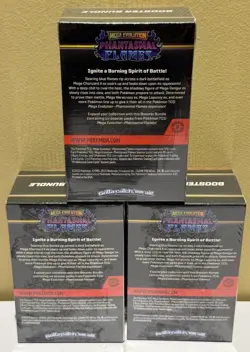 Pokemon TCG Phantasmal Flames Booster Bundle Box - Lot Of 3 Factory Sealed - Image 2
