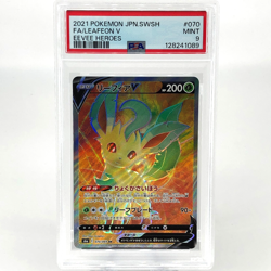 PSA 9 Pokemon Card Leafeon 070/069 SR S6a Japanese Karte [9] - Image 1