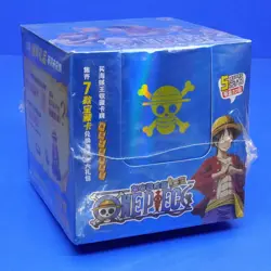 One Piece Trading Card Booster Box Blue CCG TCG Anime Luffy Nami WANTED UR GP - Image 1