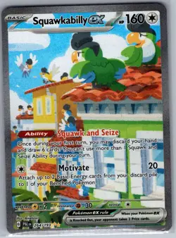 Squawkabilly ex 264/193 SV02: Paldea Evolved - Pokemon Card - NM - Image 1