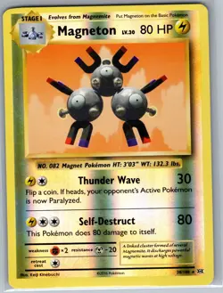 Magneton 38/108 Reverse Holo - XY Evolutions - Pokemon Card - NM - Image 1