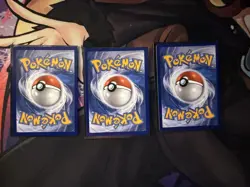 3 x Stamped Pokemon TCG Team Rocket's Moltres ex Destined Rivals UPC Promo Cards - Image 3