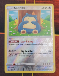Snorlax 158/214 Unbroken Bonds Reverse Holo Pokemon Card 13 - Image 1