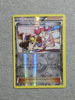 Pokemon Card Pokemon Centre Lady 68/83 Reverse Holo Generations - Image 1