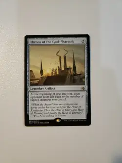 Throne Of God-Pharaoh 237/269 (Magic The Gathering Card) LP - Image 1