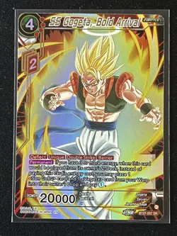 Dragon Ball Super Card Game SS Gogeta Bold Arrival SR Foil Card BT27-07 - Image 1