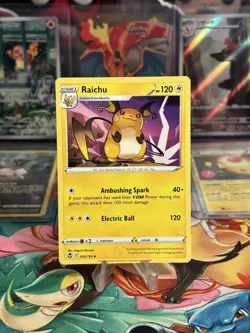 Raichu 050/195 Non Holo Uncommon Silver Tempest Pokemon Card - Image 1