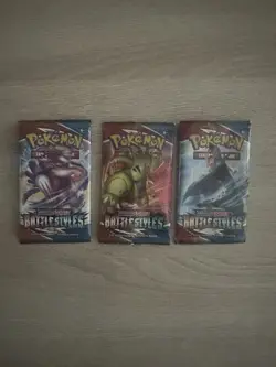 Pokemon Cards 3x Battle Styles EMPTY ART Packs with Bonus Gift - Image 1