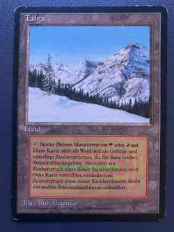 MTG Taiga German Foreign Revised - Image 1