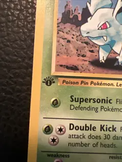 T1 Nidorina 40/64 1st edition Pokemon Jungle Set Vintage 1999 WoTC TCG - Image 2