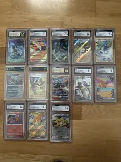 CGC graded Pokemon Cards Lot - Image 1