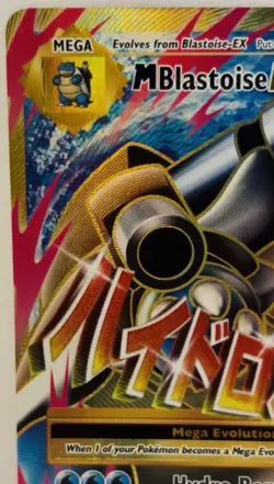 POKEMON 2016 XY EVOLUTIONS #102/108 MBLASTIOSE EX FULL ART NM/NEAR MINT. - Image 5