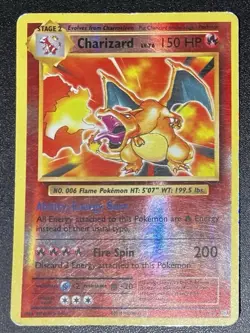 Pokemon TCG XY Evolutions Charizard 11/108 2016 Reverse Holo Rare - Image 1