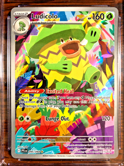 Ludicolo Illustration Rare #095 - CGC PRISTINE 10 - Phantasmal Flames - Pokemon - Image 2