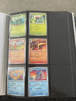 Pokemon 151 English COMPLETE Common And Uncommon Set. All 128 Cards + some rares - Image 1