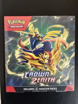2023 Pokemon Crown Zenith Booster Bundle (6 PACKS) - Factory Sealed - Image 1