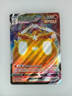 2021 Pokemon Fusion Strike Cinderace VMAX 045/264 NM - Image 1