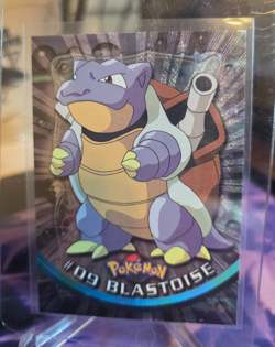 2000 Topps Chrome Holo Pokemon Series 1 09 Blastoise SUPER MINTY! Crisp Corners! - Image 1