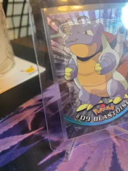 2000 Topps Chrome Holo Pokemon Series 1 09 Blastoise SUPER MINTY! Crisp Corners! - Image 4
