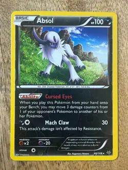 Absol (40/108) XY Roaring Skies - Reverse Holofoil - LP - 2015 - Pokemon TCG - Image 1