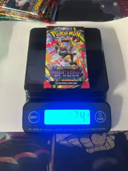 Pokemon Mega Evolutions Phantasma Flames Factory Sealed Booster Pack heavy 22.4g - Image 1