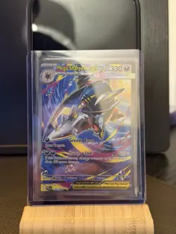 Pokemon - Mega Sharpedo EX Special Illustration Rare SIR Holo 127/094 - Image 1