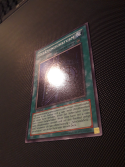 Yu-Gi-Oh! Gefangnisuhrturm, EOJ-DE048, Super Rare, 1. Auflage, Deutsch, EX - Image 3