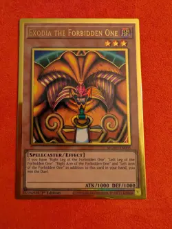 Exodia the Forbidden One - MGED-EN005 - Near Mint NM - Gold Rare - 1st Edition - Image 1