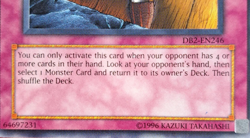 Yu-Gi-Oh! Trap Dustshoot (DB2-EN246), COMMON, Unlimited, NM - NEAR MINT - Image 3