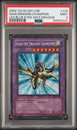 Gaia the Dragon Champion LOB-125 The Legend of Blue Eyes White Dragon Unlimited - Image 1