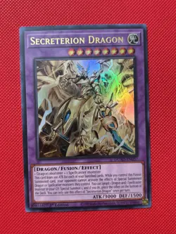 Yugioh! Secreterion Dragon DUAD-EN037 Ultra Rare 1st Ed NM - Image 1