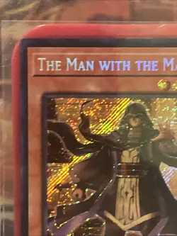 Yugioh The Man with the Mark MZTM-EN001 Secret Rare 1st Ed Near Mint - Image 2