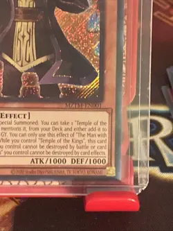 Yugioh The Man with the Mark MZTM-EN001 Secret Rare 1st Ed Near Mint - Image 4