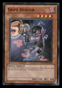 Yugioh Snipe Hunter #SDDC-EN018 Structure Deck: Dragons Collide LP - Image 1