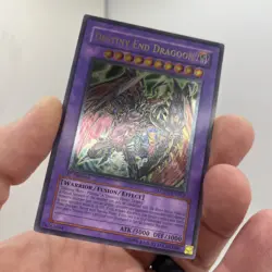 Yugioh Destiny End Dragoon LODT-EN042 (Ultimate Rare) 1st Edition - Image 4