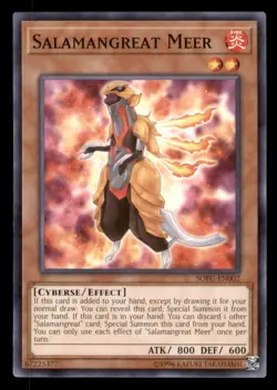 Yugioh Salamangreat Meer #SOFU-EN002 Soul Fusion LP - Image 1