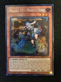Yu-Gi-Oh! Maliss P March Hare (ALIN-EN023) Alliance Insight 1st Ed NM/M - Image 1