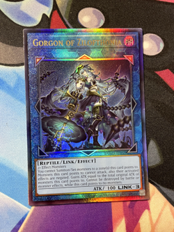 Gorgon of Zilofthonia DUAD-AE050 Ultimate Rare AE NM YuGiOh - Image 1