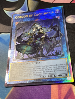 Gorgon of Zilofthonia DUAD-AE050 Ultimate Rare AE NM YuGiOh - Image 3