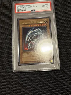 Yugioh Blue Eyes White Dragon 1st Edition SDK-001 PSA 8.5 - Image 5