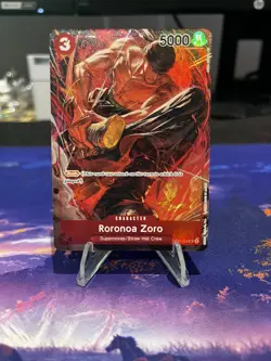 One Piece Roronoa Zoro OP01-025 | OP01 Romance Dawn | Alternate Art | NM/M | EN - Image 1