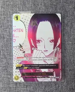 One Piece TCG You’ll Frighten Me. OP14-118 SP Alt Art - English - Near Mint - Image 1