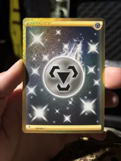 Pokemon TCG Metal Energy Evolving Skies Gold Secret Rare Card 237/203 - Image 1