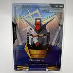 Gundam Card Game - Resource (R-002) (C+) - Newtype Rising RX-78 - Image 1