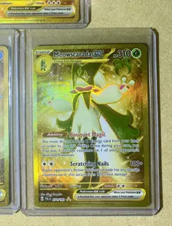 Pokemon TCG 3 Cards Secret Rare Lot Skeledirge Meowscarada Quaquaval - Image 3