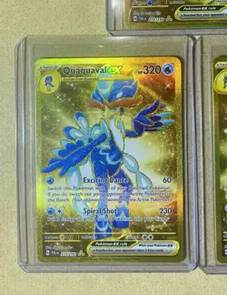 Pokemon TCG 3 Cards Secret Rare Lot Skeledirge Meowscarada Quaquaval - Image 4