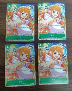 ONE PIECE Card Game Nami p-102 promotion card set 2025 McDonalds pack 4set - Image 1