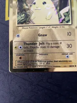 Pikachu - (Celebrations Metal Card) 058/102 Miscellaneous Cards & Products Holo - Image 5