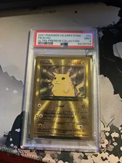 Pikachu - (Celebrations Metal Card) 058/102 Miscellaneous Cards & Products Holo - Image 1